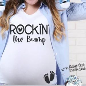 LOW in STOCK maternity shirt V neck